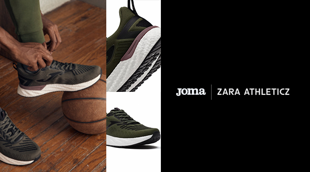 Inditex elige a Joma como la marca para su calzado técnico de Zara