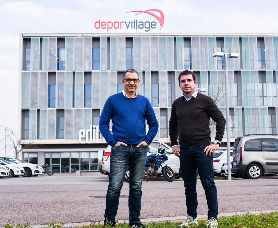 Xavier Pladellorens y Ángel Corcuera, Fundadores de Deporvillage (2)