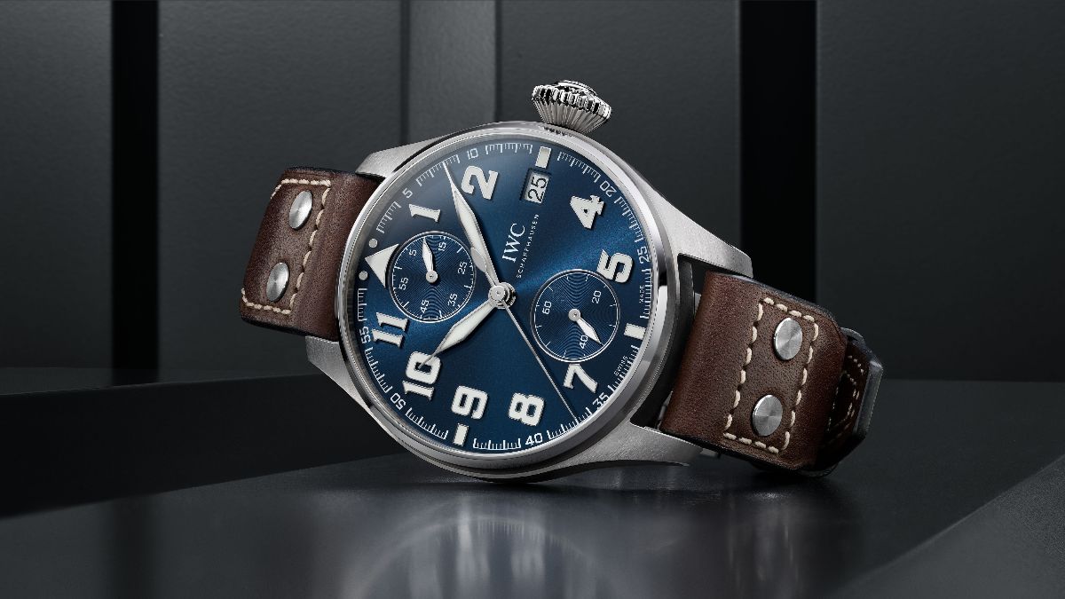 IWC presenta el primer gran reloj de aviador con función de cronógrafo