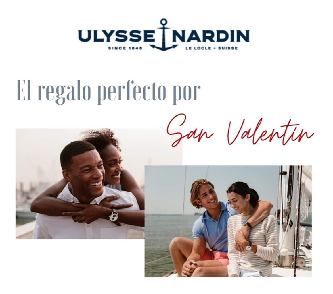 Acierta seguro este San Valentín con Ulysse Nardin.