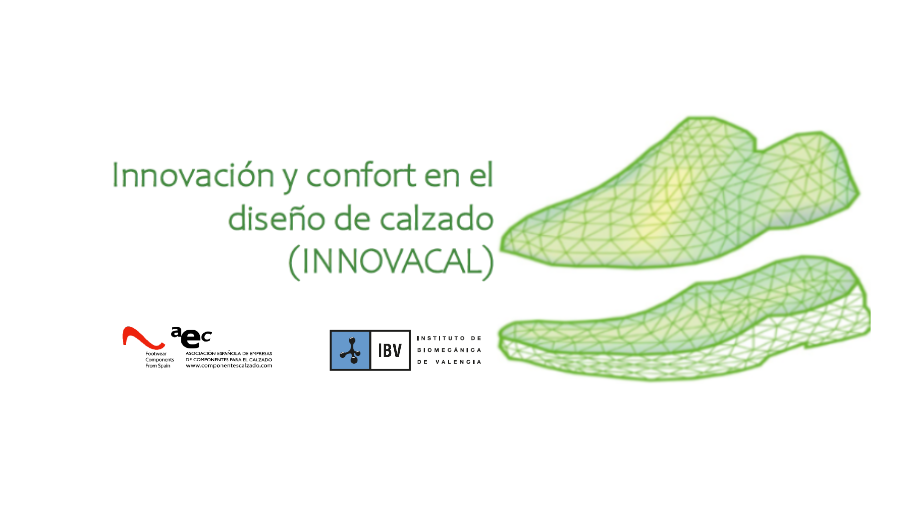 La AEC y el IBV organizan el seminario 'Innovación y confort en el diseño de calzado (INNOVACAL)'