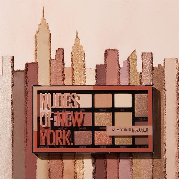 “Nudes of New York”: la nueva paleta de Maybelline diseñada para favorecer todos los tonos de piel
