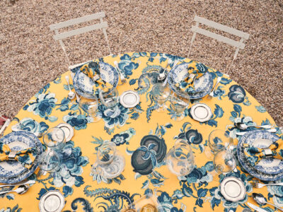 Gastón y Daniela presenta su colección de manteles,  el mejor complemento para vestir tu mesa