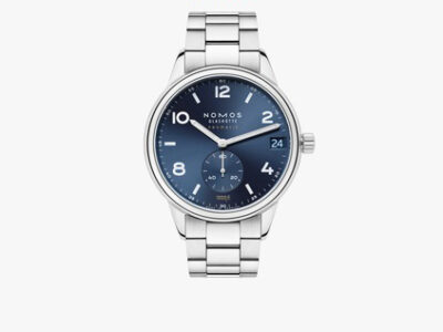 El nuevo modelo NOMOS Club Sport azul