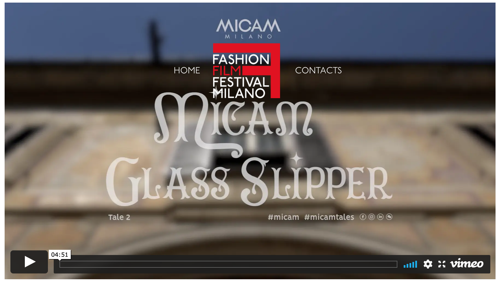 La campaña de Micam, protagonista del Fashion Film Festival Milan