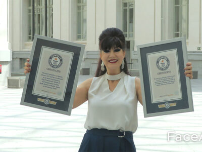 Olga If celebra el segundo aniversario de su doble Guinness World Records en Moda