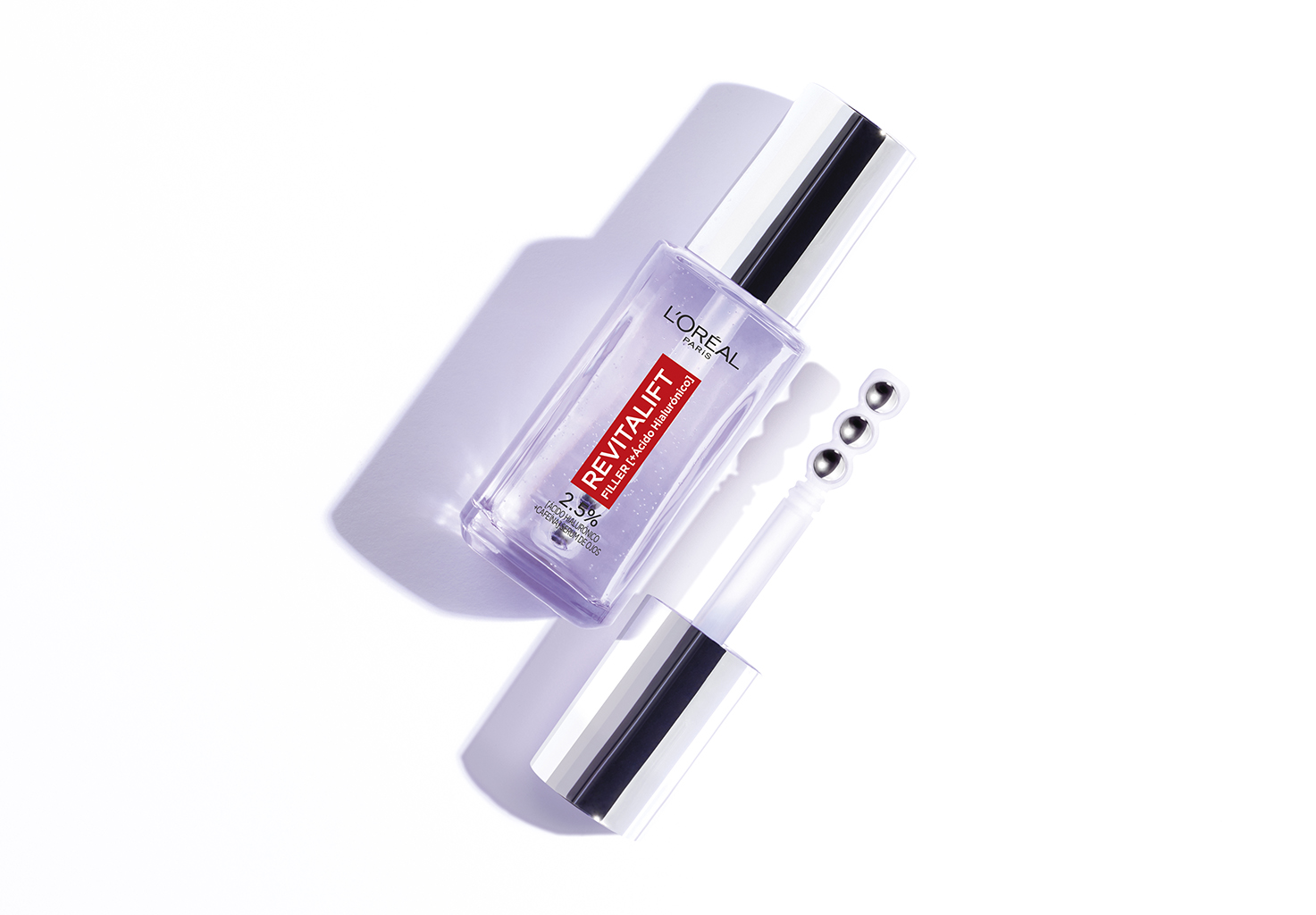 Nuevo Revitalift Filler 2,5% ácido hialurónico + cafeína contorno de ojos de L'Oréal Paris