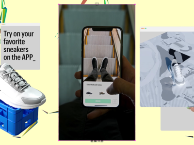 Pull&Bear utiliza la realidad aumentada y lanza un probador virtual de sneakers