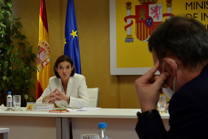 Ministra de Industria, Comercio y Turismo, Reyes Maroto