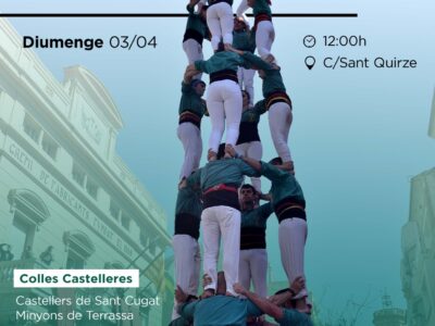 El  Gremi de Fabricants de Sabadell organiza este domingo la Diada Castellera del Textil