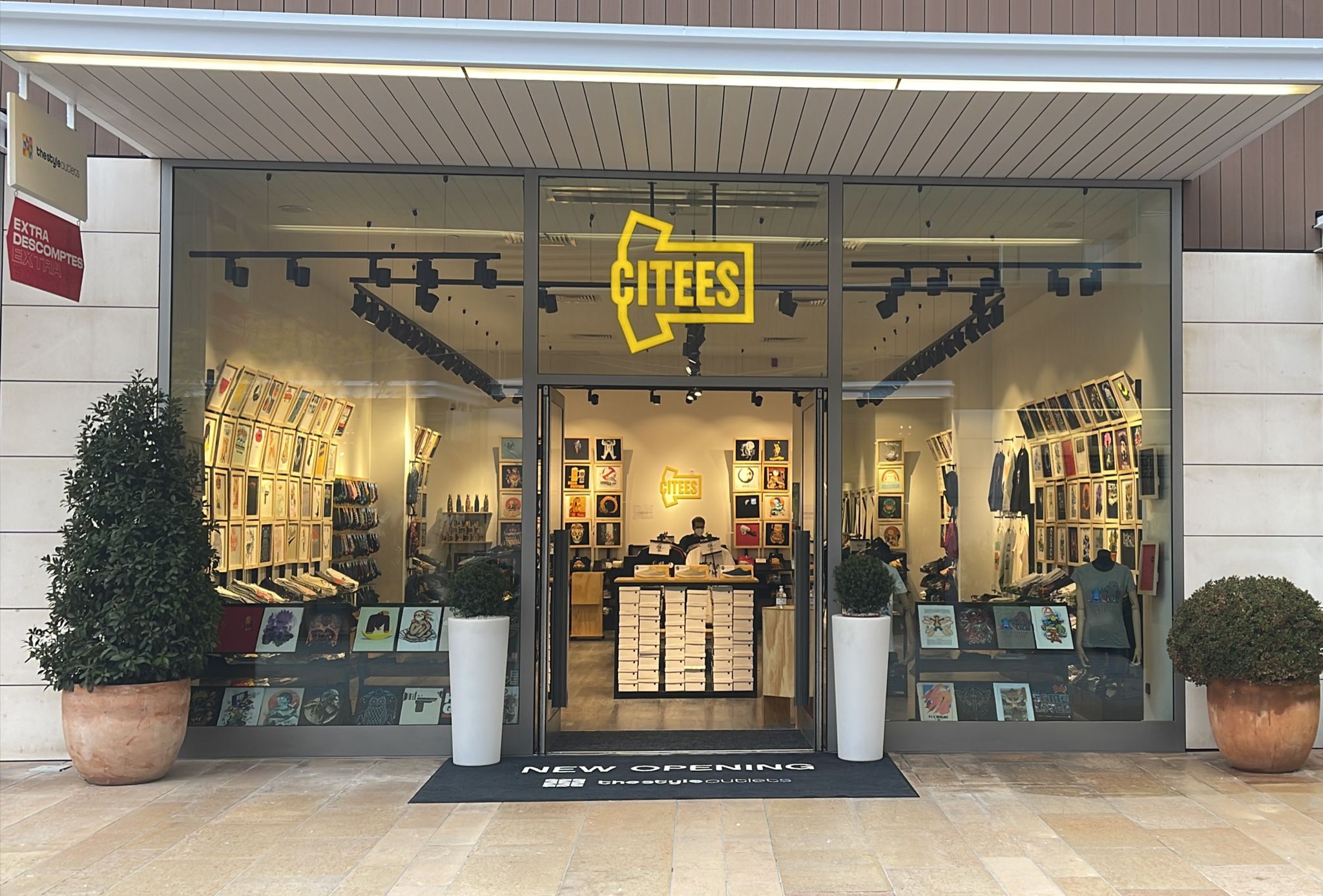 La marca de camisetas CITEES llega a Viladecans The Style Outlets