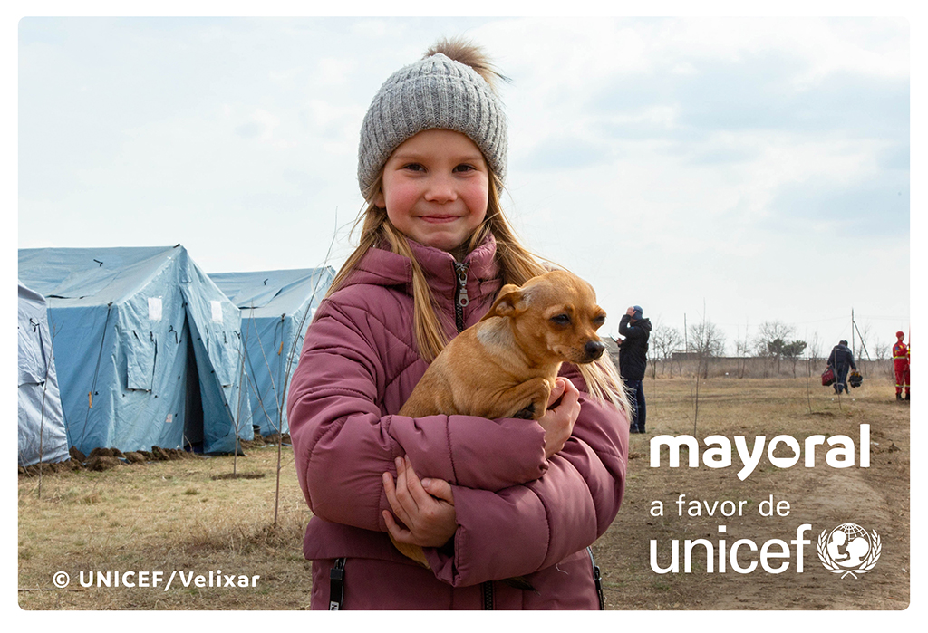 Mayoral colabora con Unicef España para ayudar a los niños y familias de Ucrania