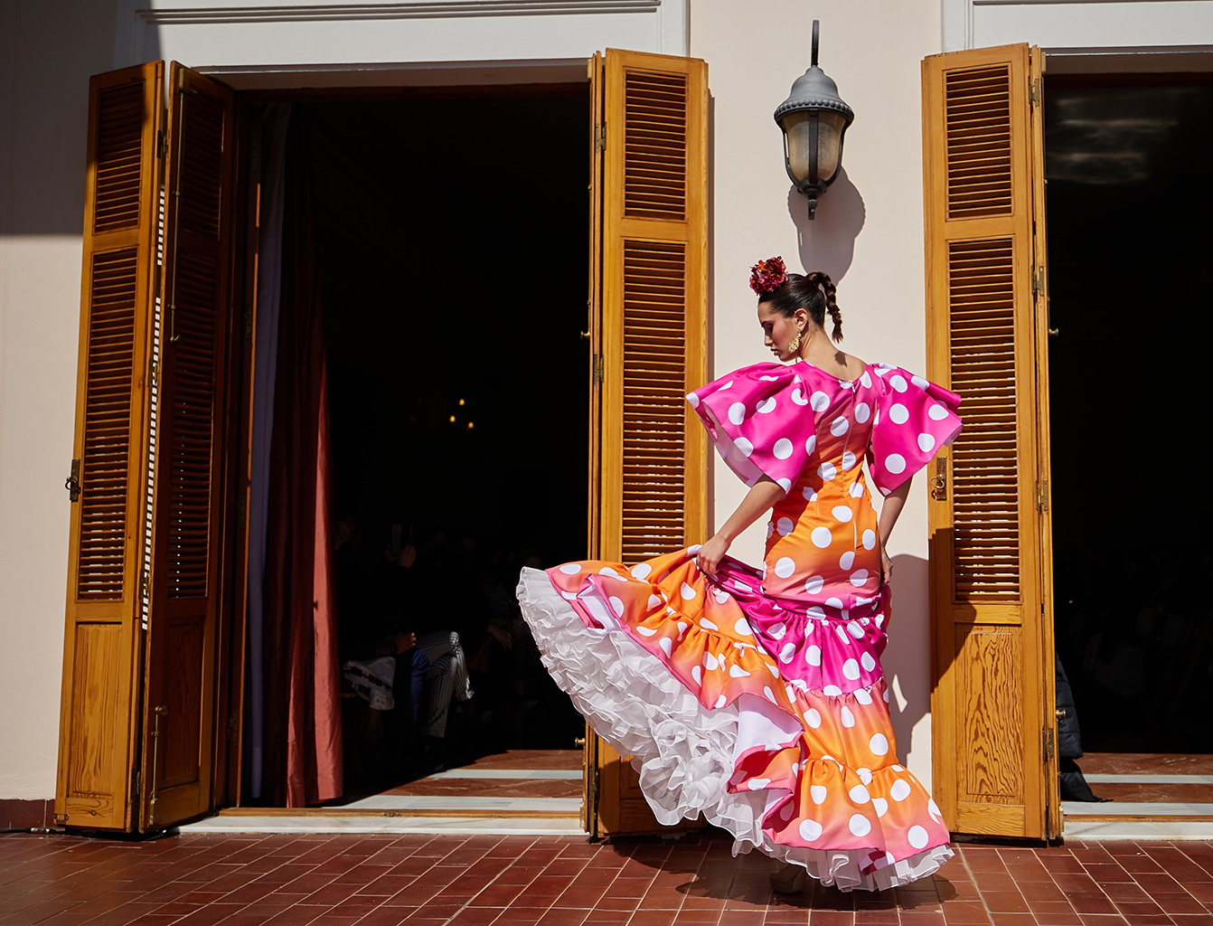 Desfile Isabel Perea en la 5ª edición de Pasarela Flamenca Granada