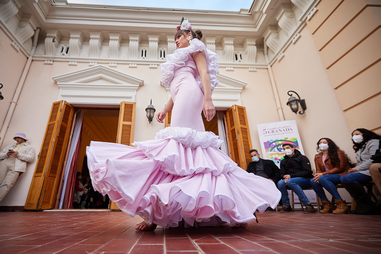 Desfile Maestros de la Costura en la 5ª edición de Pasarela Flamenca Granada