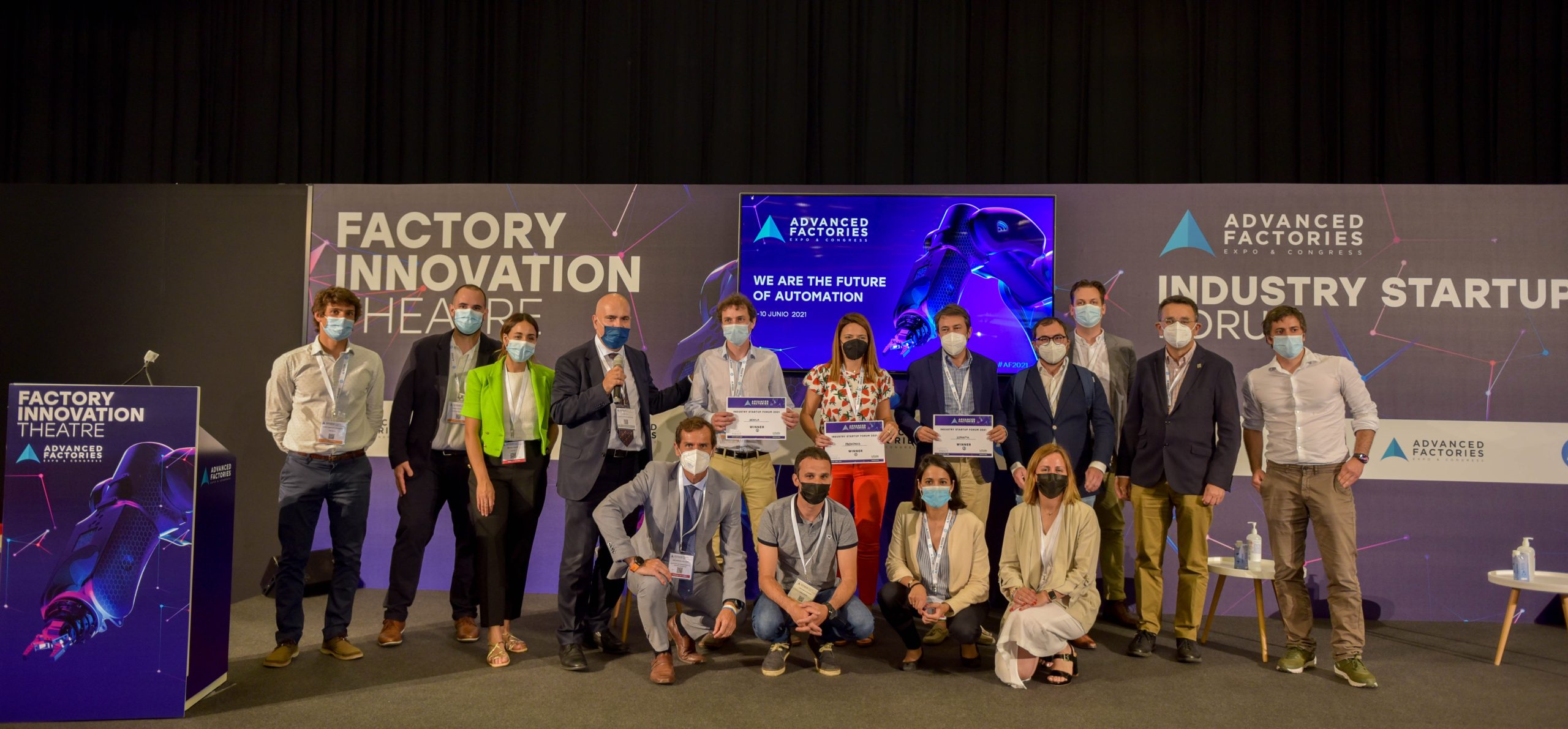 Advanced Factories presenta las startups más innovadoras con soluciones para automatizar y digitalizar las fábricas en el Industry Startup Forum