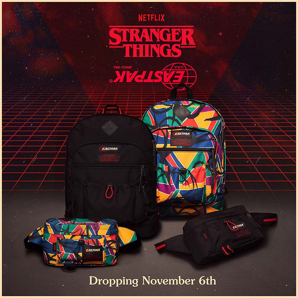 MOCHILA STRANGER THINGS PARCHES