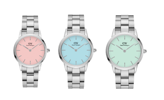 Daniel Wellington presenta sus esferas en tono pastel para verano