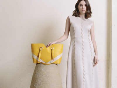 María Rondón o los bolsos que cumplen la doble tendencia del verano: geométricos y de colores vitamina