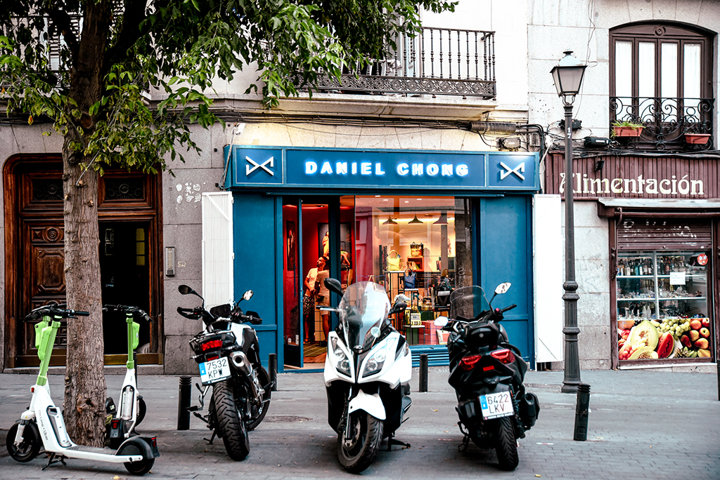 Daniel Chong inaugura una nueva flagship store en Madrid