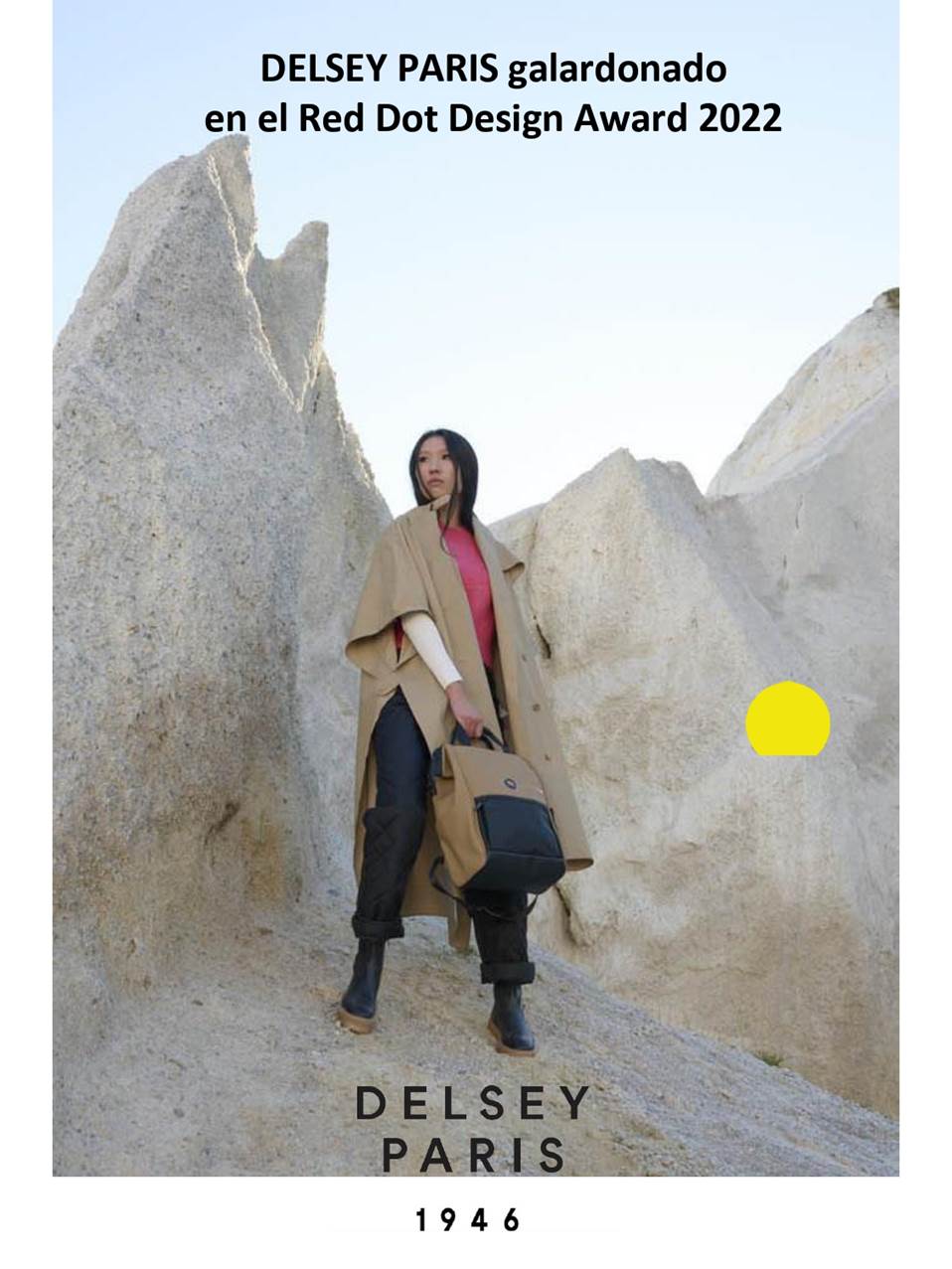 DELSEY PARIS galardonado en el Red Dot Design Award 2022