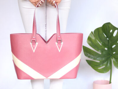 María Rondón apuesta al rosa para la vuelta a la oficina