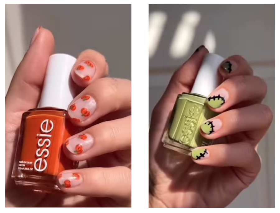 Dos manicuras de essie inspiración Halloween a las que no te podrás resistir