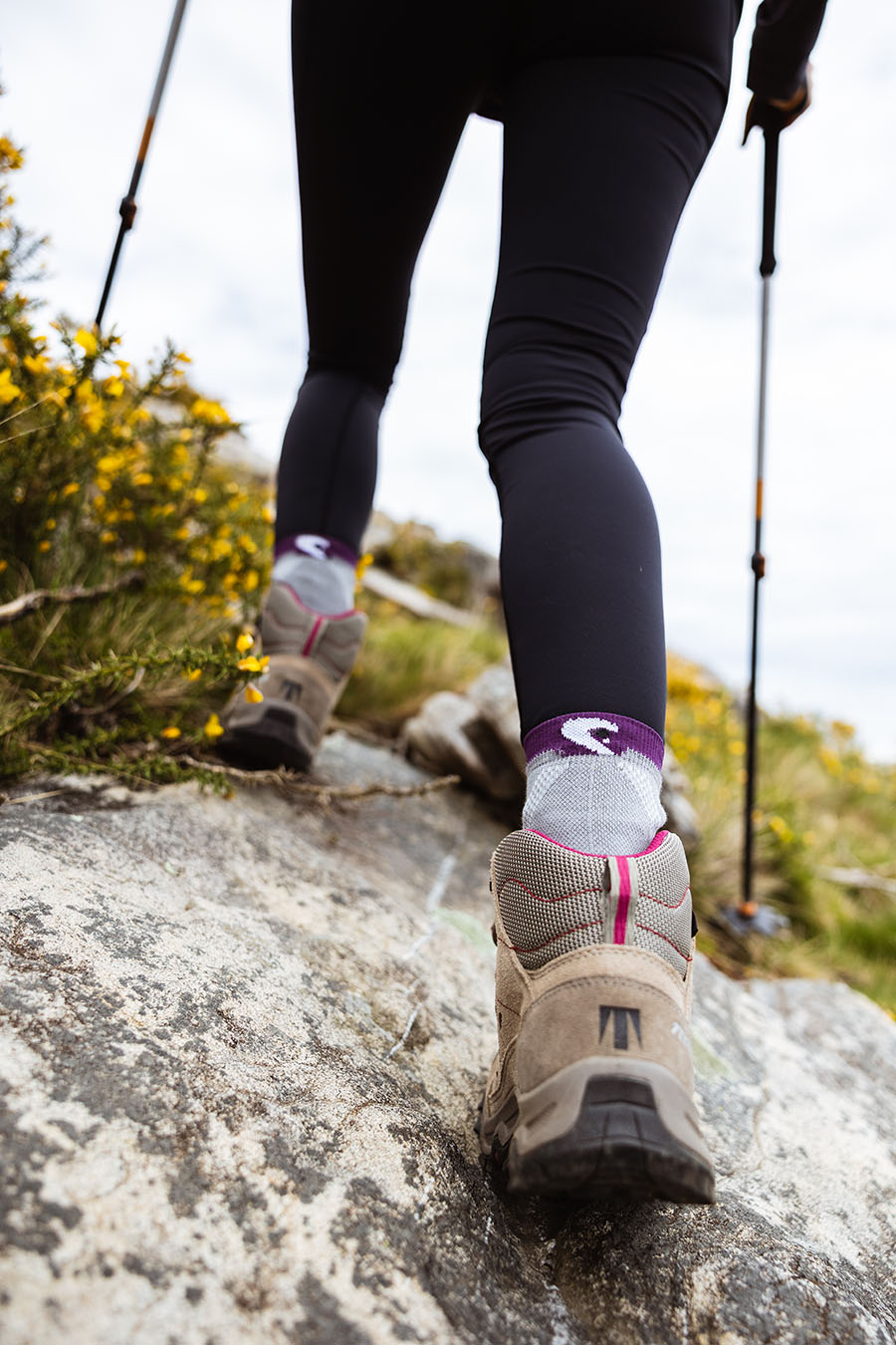 Lorpen diseña los mejores calcetines para el hiking invernal con hilos reciclados y sostenibles