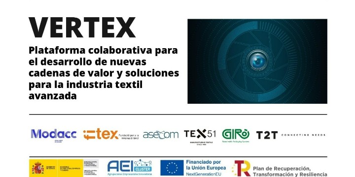 MODACC, FITEX, ASECOM, GIRÓ, T2T Solutions y TEX51 lanzan la plataforma VERTEX