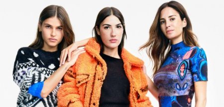 De izquierda a derecha, Julieta Gracia, Patricia Manfield y Gala González, imagen de esta nueva campaña de Desigual.