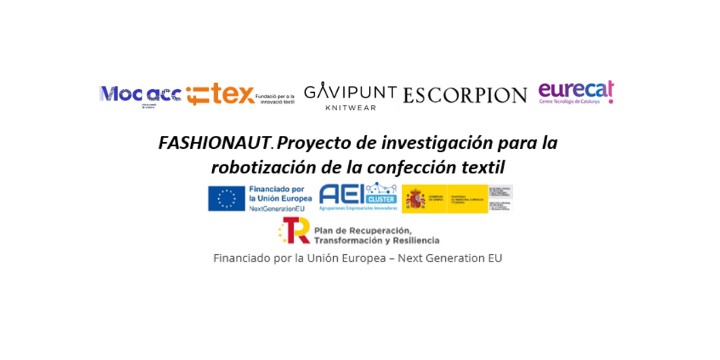 FITEX, EURECAT, ESCORPION, GAVI PUNT y MODACC ponen en marcha el proyecto FASHIONAUT