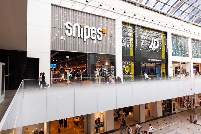 Diagonal Mar acoge la nueva Concept Store de Snipes con las últimas tendencias en moda urbana y deportiva