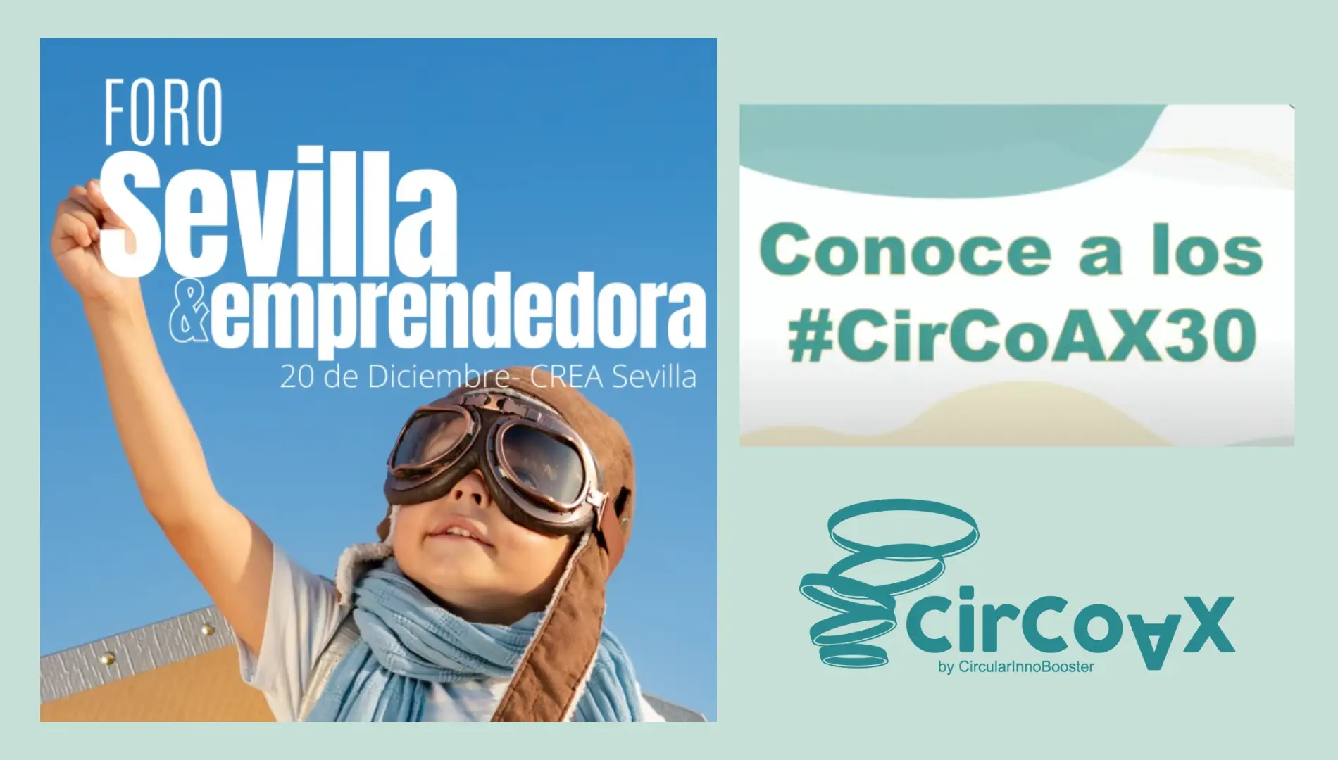 CirCoAX by CircularInnoBooster presente en el foro Sevilla Emprendedora