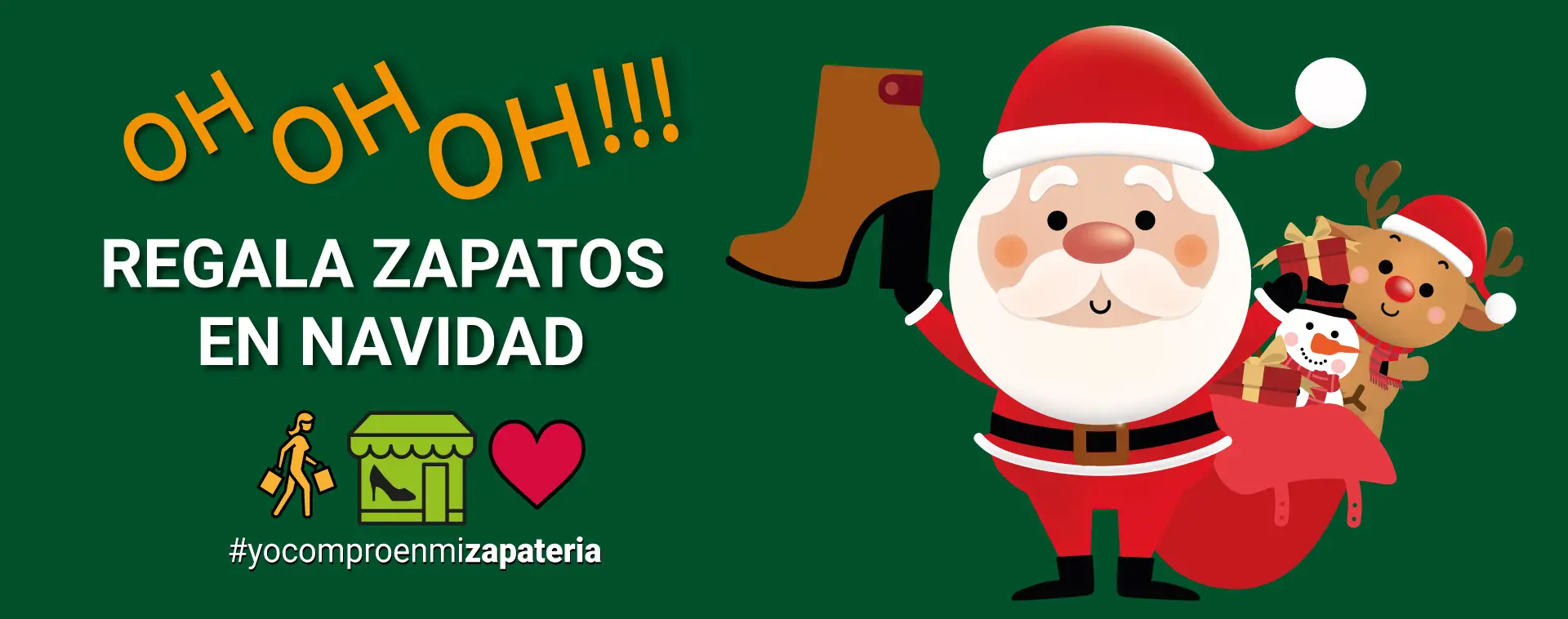 Pepe Menargues lanza una campaña de apoyo a las zapaterías en Navidad