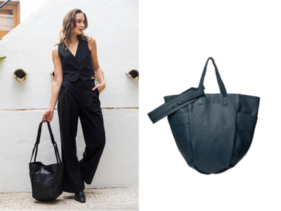 El bolso XL más ligero se llama Praga, de Mona Moon, y es Made in Spain