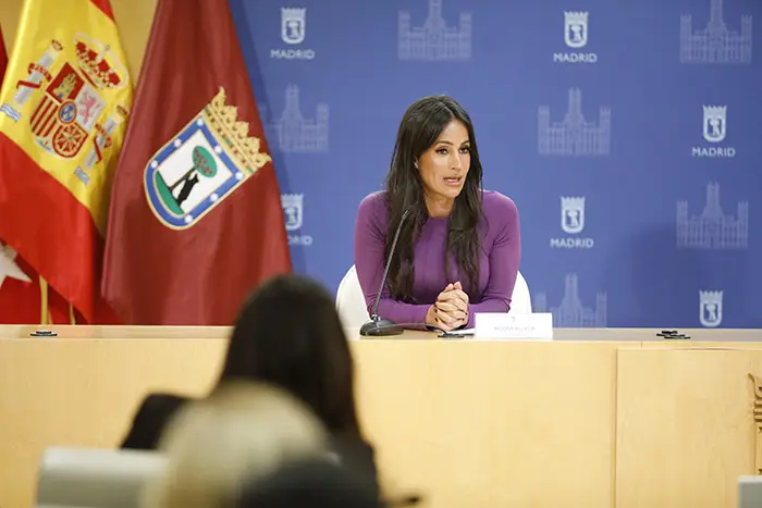 La vicealcaldesa de Madrid, Begoña Villacís, señala como objetivo municipal “que los ciudadanos compren con seguridad y garantía, de modo consciente y responsable”