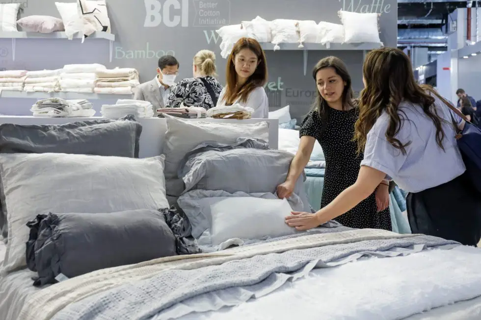Las empresas textiles apuestan por la internacionalización con una gran participación en la Feria Heimtextil 2023