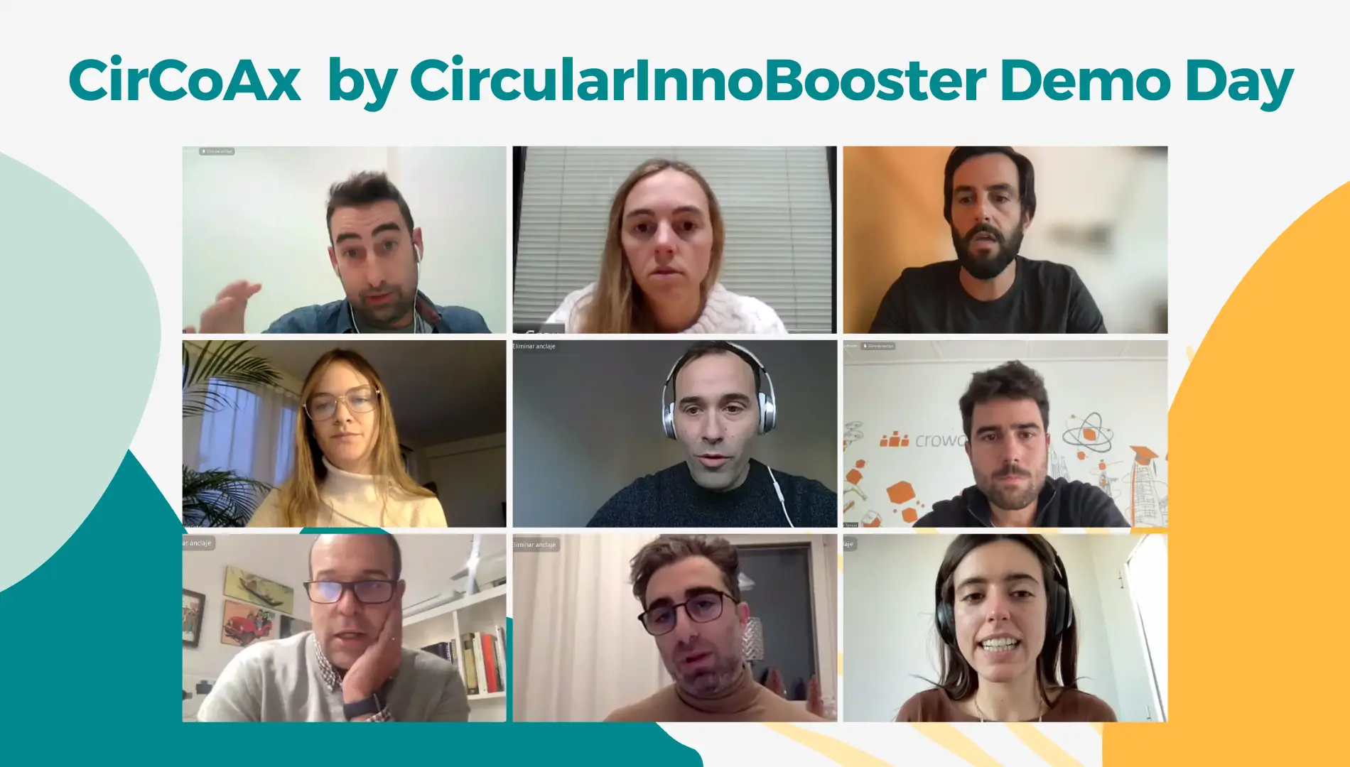 Beneficiarios de CirCoAx by CircularInooBooster, ejemplo de buenas prácticas y líderes en la transición sostenible y circular del sector textil