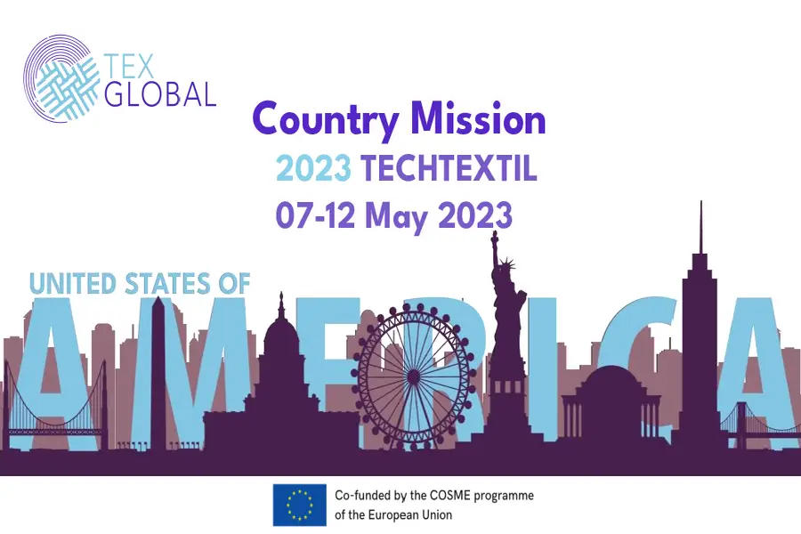 ATEVAL promueve TEXGLOBAL- Misión Comercial Techtextil del 7 al 12 de mayo 2023 en EEUU