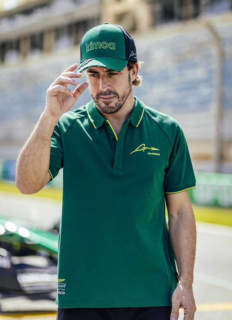 Fernando Alonso: Aston Martin F1 lanza su colección de ropa deportiva 2024  