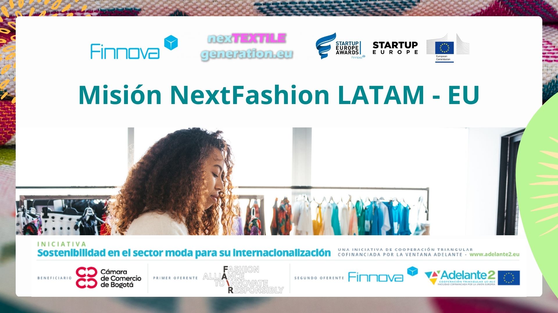 Finnova lidera la Misión NextFashion LATAM-EU: visita de empresarios latinoamericanos al ecosistema español de moda y textil