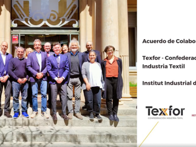 La Confederación de la Industria Textil TEXFOR y el Institut Industrial de Terrassa - Gremi Tèxtil firman un acuerdo de colaboración