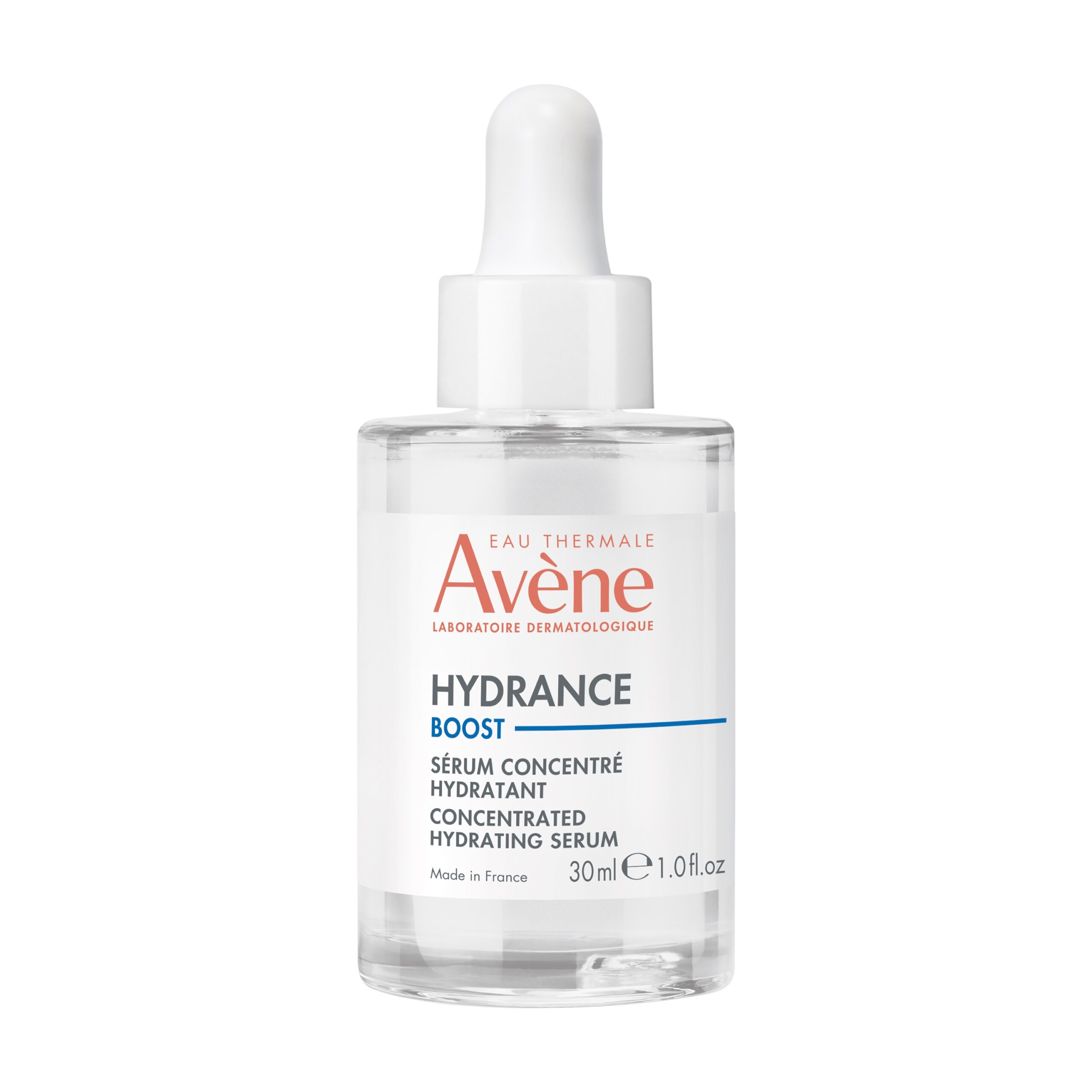 HYDRANCE BOOST SÉRUM: un boost de hidratación para la piel con Ácido Hialurónico, Vitamina B3 (Niacinamida) y Agua Termal de Avène