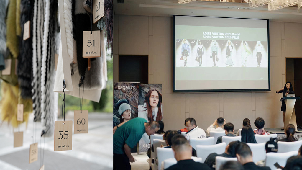 Saga Furs organizó un seminario de mercado en China