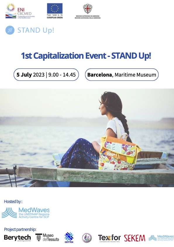 El proyecto europeo STAND Up!, en el que participa Texfor – Confederación de la Industria Textil, culmina su actuación celebrando el evento de capitalización en Barcelona.