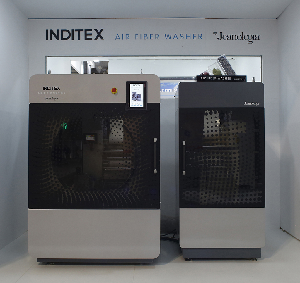 Inditex y Jeanologia desarrollan Air Fiber Washer, el primer sistema industrial de aire diseñado para reducir el desprendimiento de microfibras en textiles