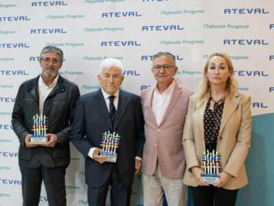 Los II Premios ATEVAL reconocen la labor de Textiles Mora y Casa Mediterránea en el progreso del textil valenciano