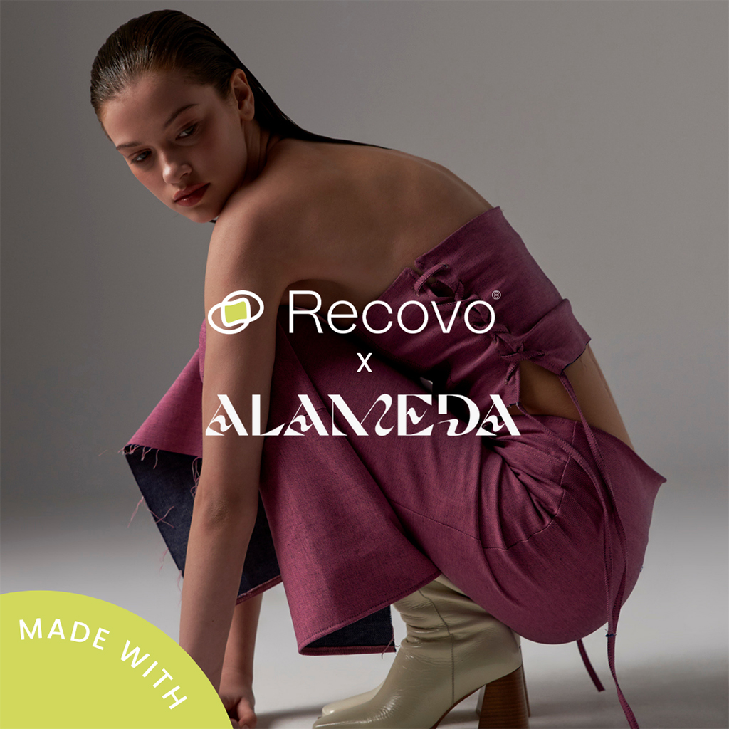 Alameda y Recovo se unen y lanzan una colección de tres conjuntos a partir de tejidos reutilizados