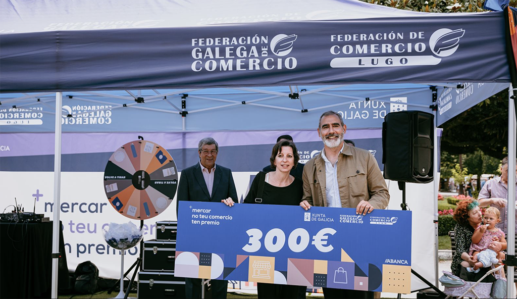 La Xunta de Galicia impulsa el comercio local de Lugo con la campaña Mercar no teu comercio ten premio