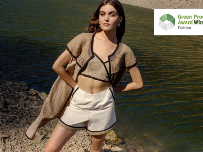 FASHN ROOMS y Neonyt Düsseldorf cierran una edición conjunta satisfactoria premiando a la española Sylvia Calvo BCN ­- Moda Circular por su proyecto Re-­Yut-­Cel