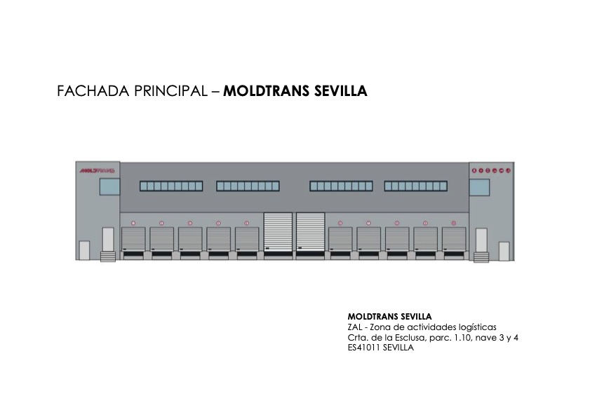 El Grupo Moldtrans inaugura un nuevo almacén de 5.000 m2 en Sevilla